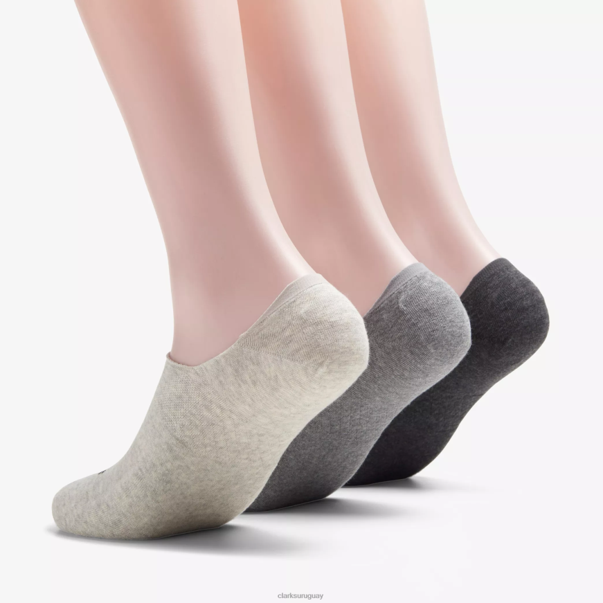 multicolor Clarks 3 paquetes de revestimientos X8V4N956