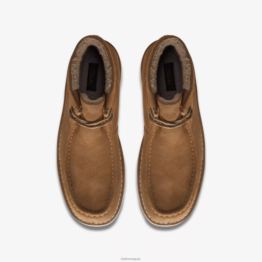 arena oscura con forro cálido Clarks corston wally impermeable X8V4N924