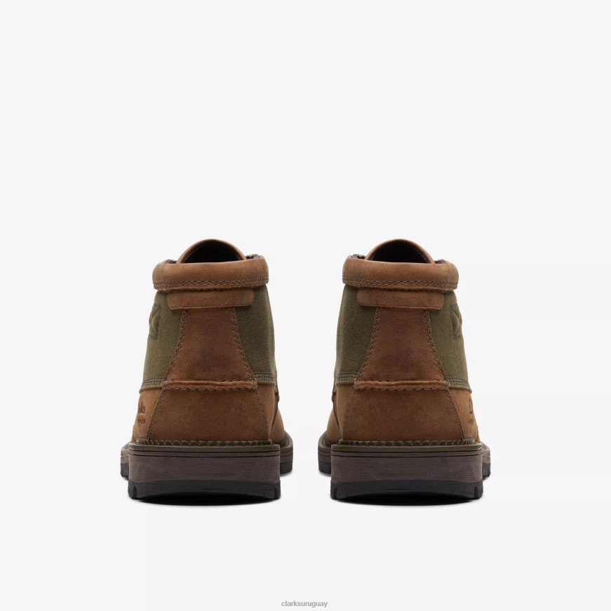 combinación marrón Clarks moc de paseo de arce X8V4N909