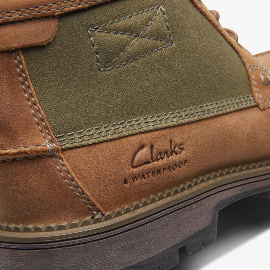 combinación marrón Clarks moc de paseo de arce X8V4N909