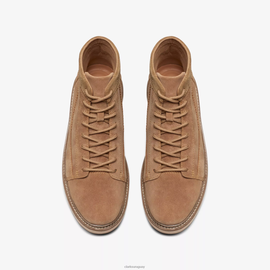 gamuza color canela claro Clarks hola clarkhill X8V4N923