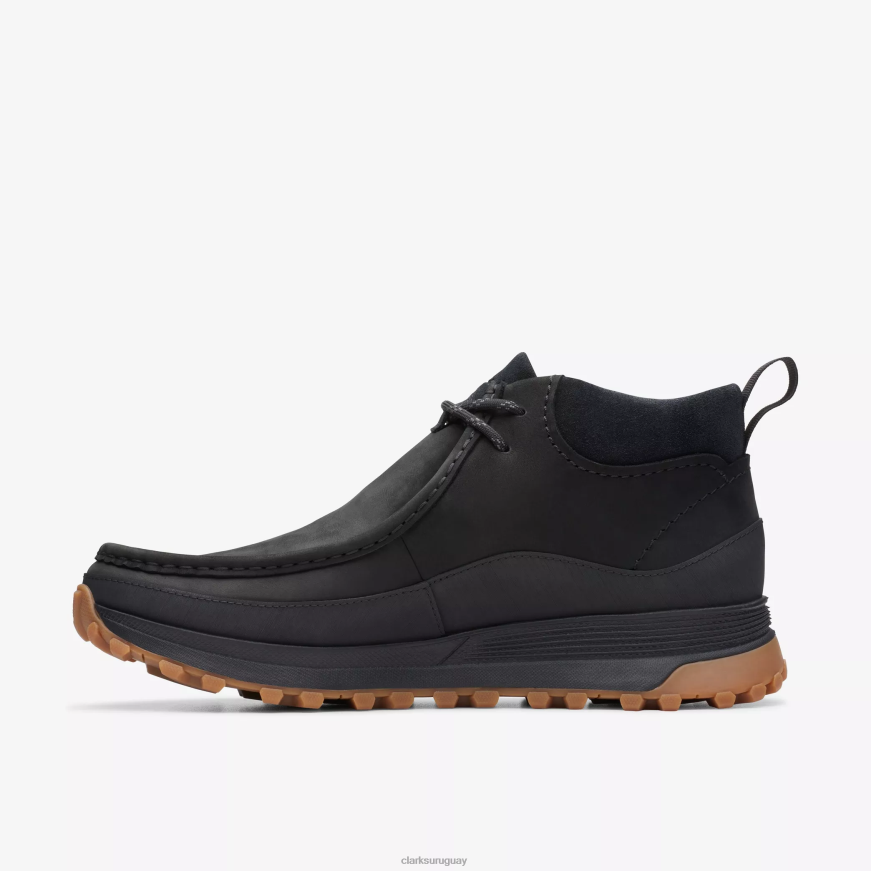 nubuck negro Clarks bota atl trek wally gore-tex X8V4N918