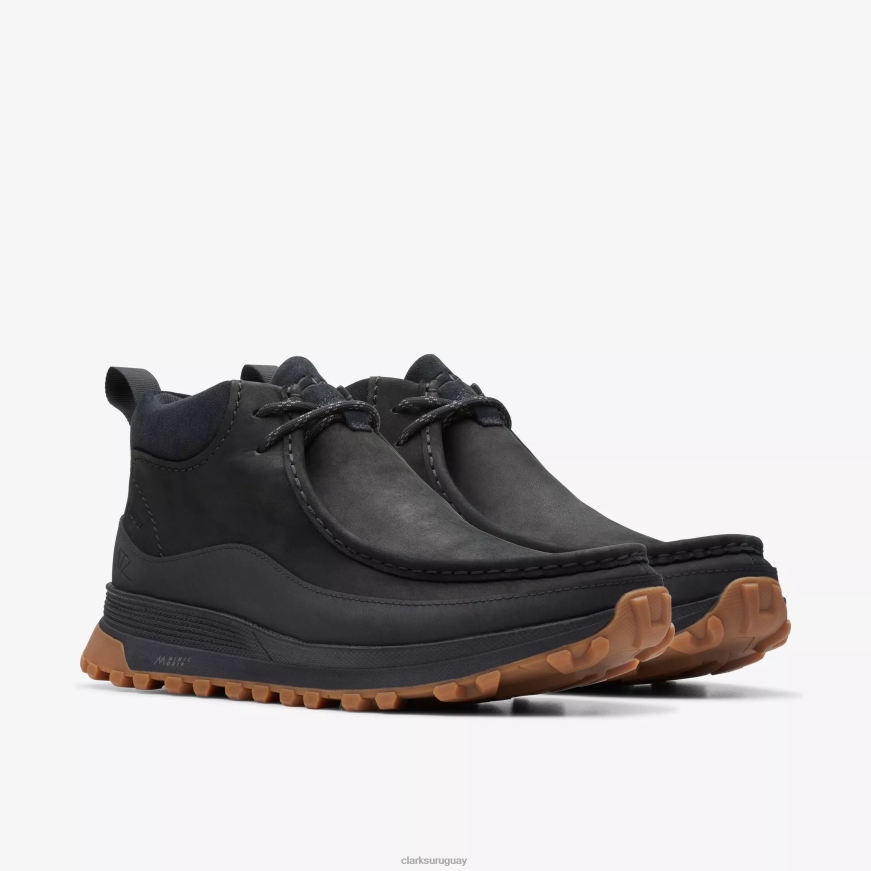 nubuck negro Clarks bota atl trek wally gore-tex X8V4N918