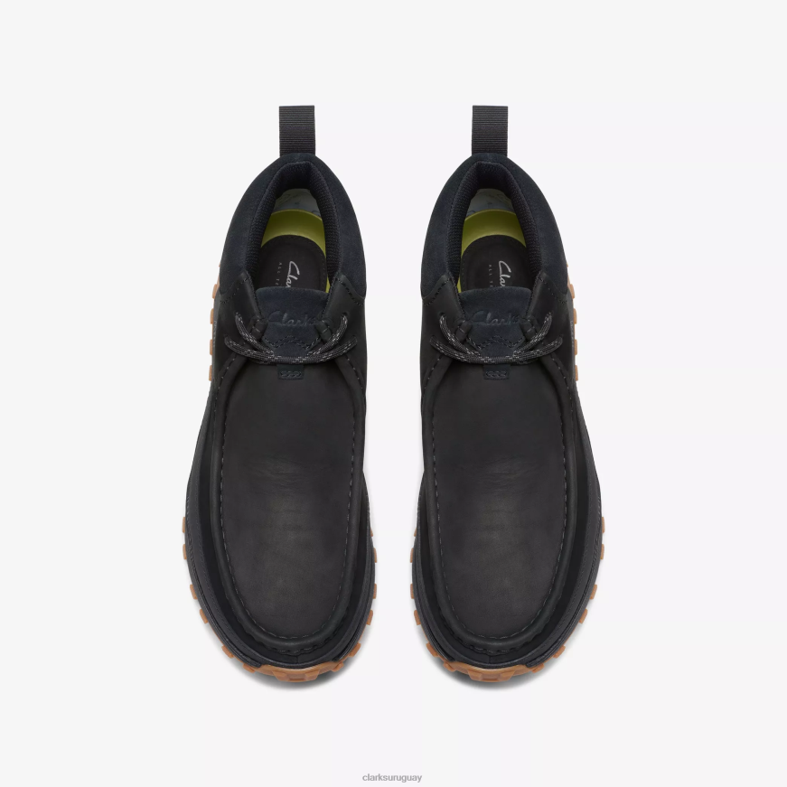 nubuck negro Clarks bota atl trek wally gore-tex X8V4N918