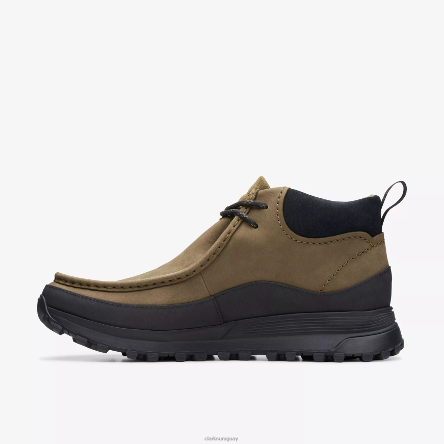 nubuck oliva oscuro Clarks bota de pared atl trek gore-tex X8V4N917