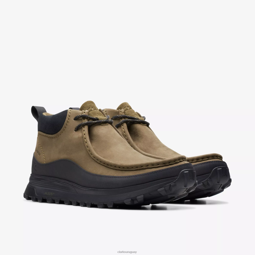 nubuck oliva oscuro Clarks bota de pared atl trek gore-tex X8V4N917