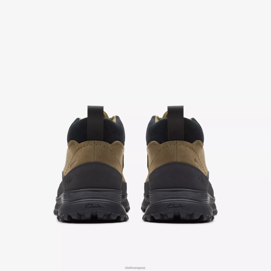 nubuck oliva oscuro Clarks bota de pared atl trek gore-tex X8V4N917