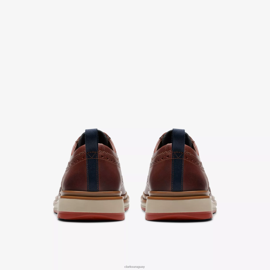 combinación de bronceado británico Clarks ala de la capilla X8V4N716