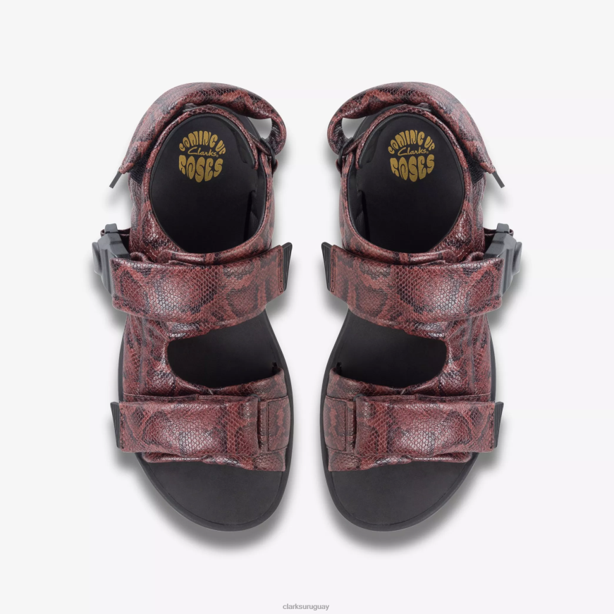 serpiente marrón Clarks sandalia martine rose para hombre 1 X8V4N865