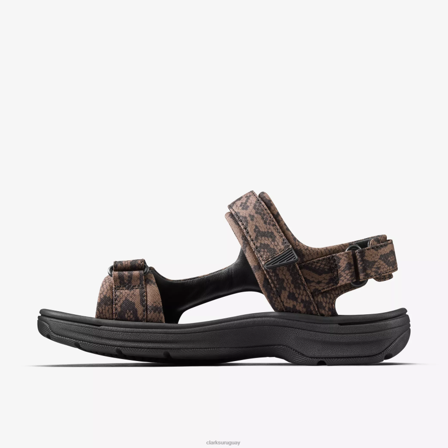 textil marrón Clarks sandalia martine rose para hombre 2 X8V4N867