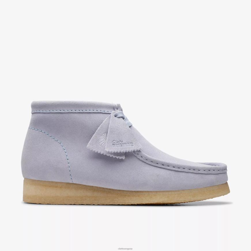gamuza gris nube Clarks bota wallabee X8V4N658