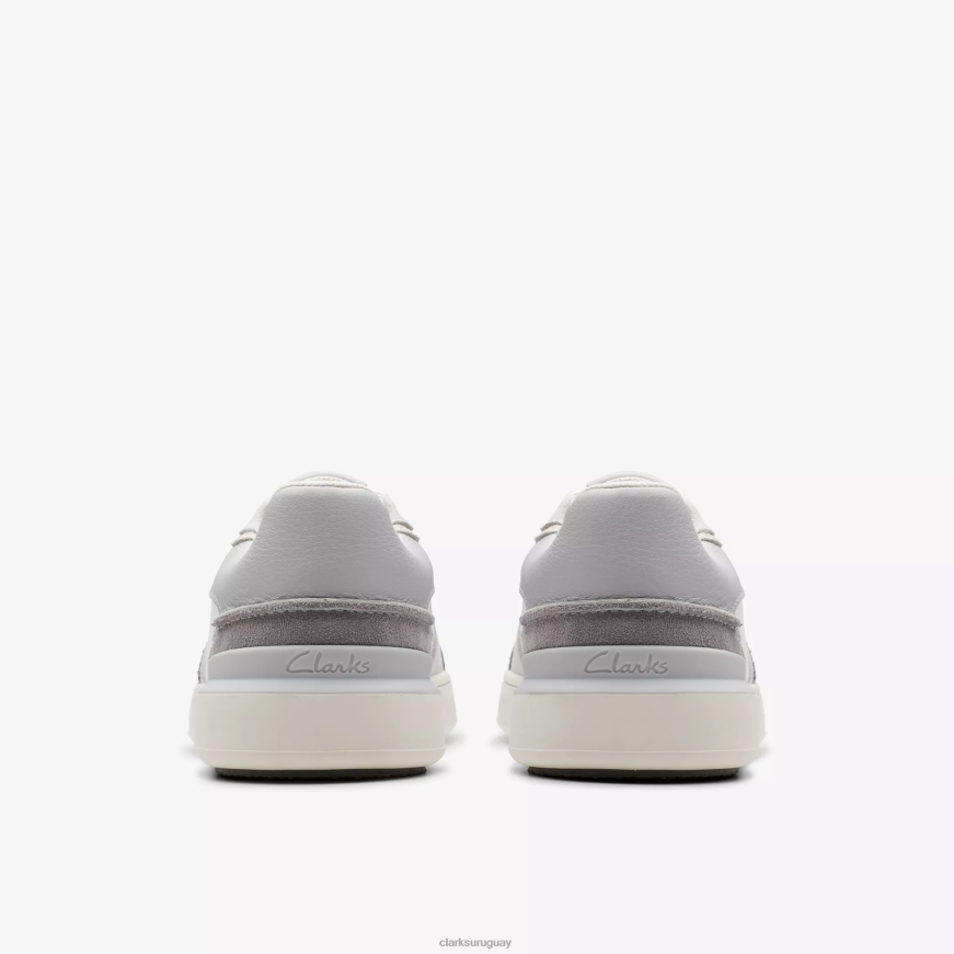 combinación gris claro Clarks carrera de corte ligera X8V4N835