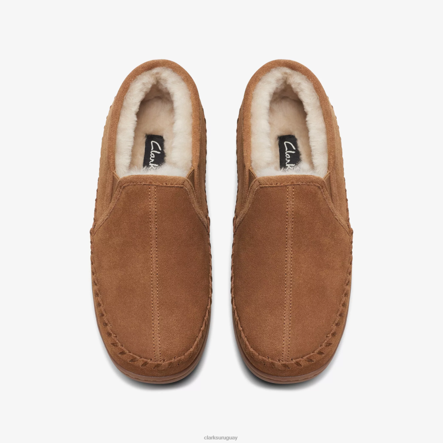 gamuza color canela Clarks desafío aumento X8V4N931