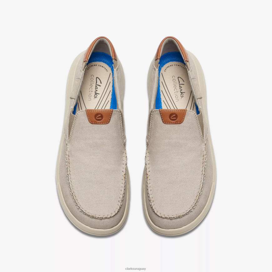 combinación gris claro Clarks paso driftlite X8V4N899