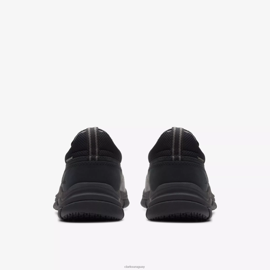 cuero negro Clarks paso de walpath X8V4N901