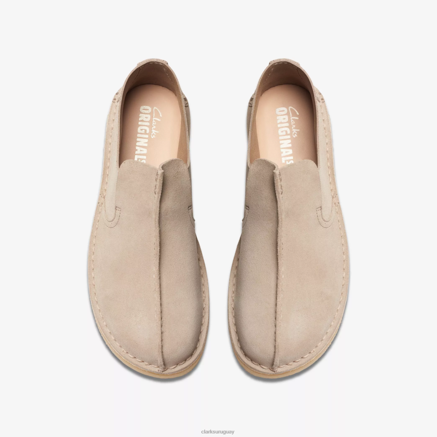 gamuza arena Clarks desierto de musgo X8V4N896