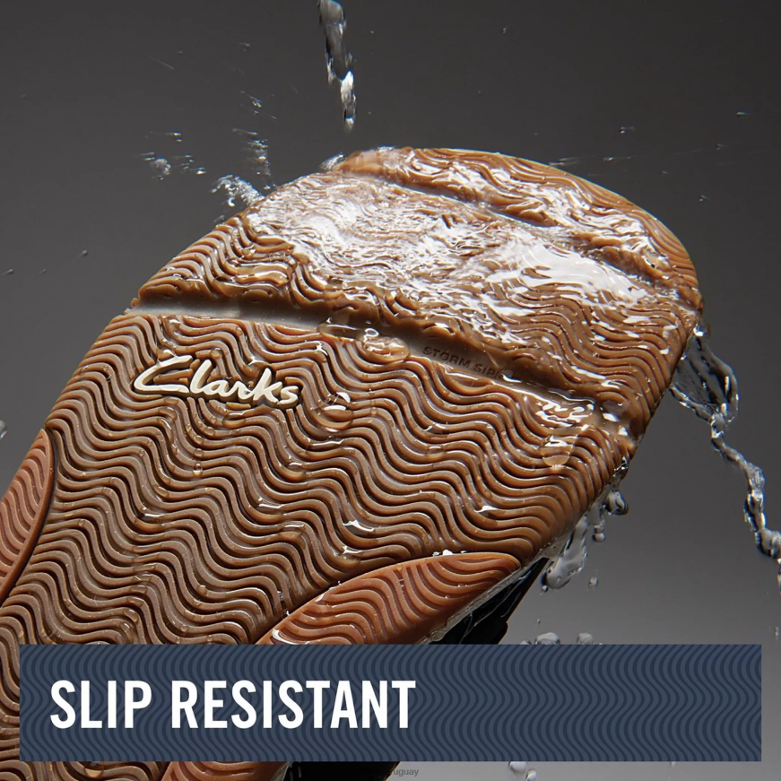 nubuck tostado claro Clarks paso de vista de vela X8V4N892