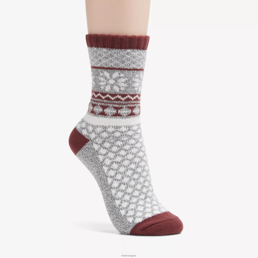 borgoña Clarks chenielle de vacaciones X8V4N641