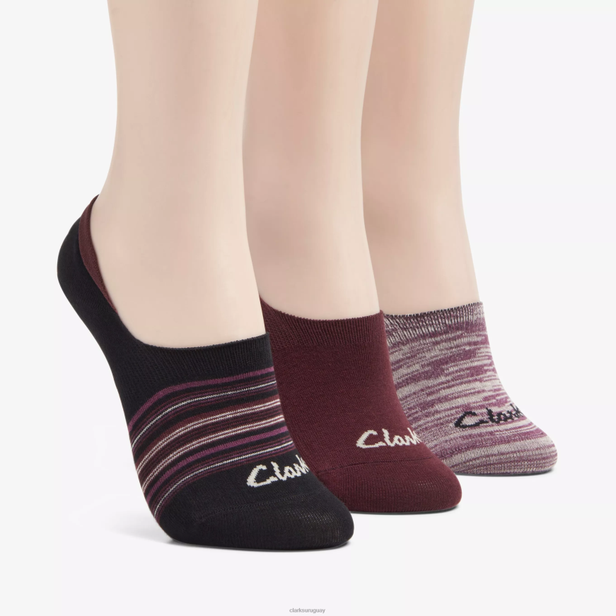 borgoña Clarks forro de zapatos surtido X8V4N636