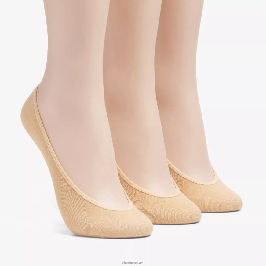 broncearse Clarks Paquete de 3 forros sólidos. X8V4N630