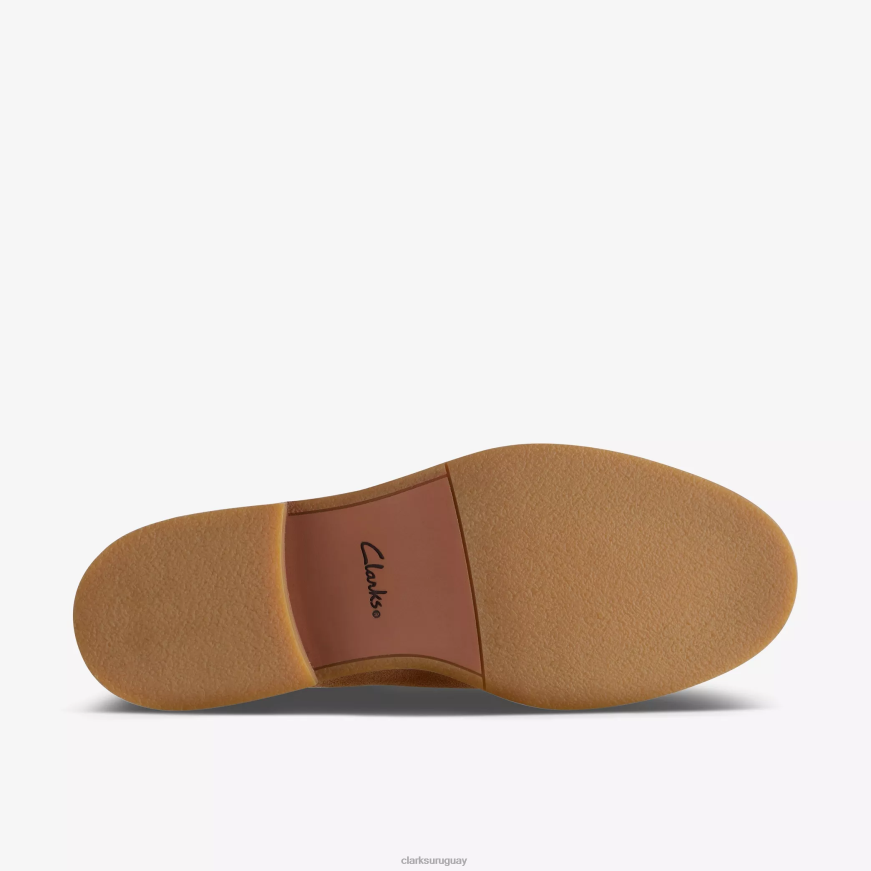 gamuza color canela claro Clarks colonia arlo X8V4N491