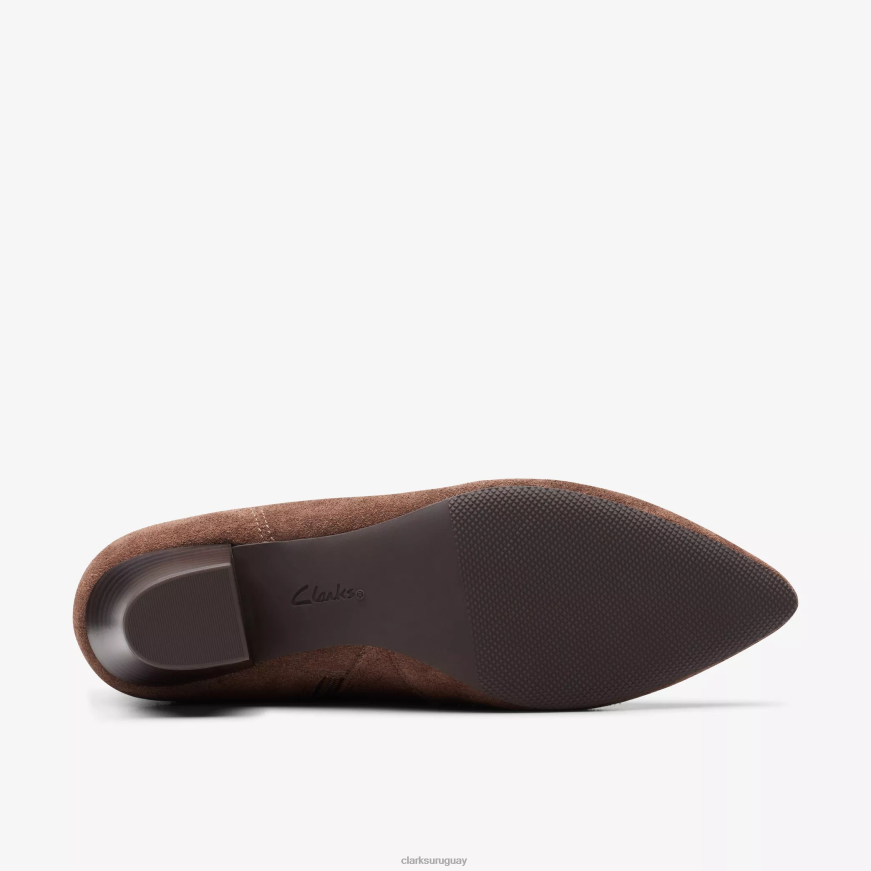 gamuza color topo Clarks teresa saltar X8V4N435