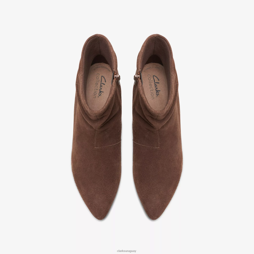 gamuza color topo Clarks teresa saltar X8V4N435