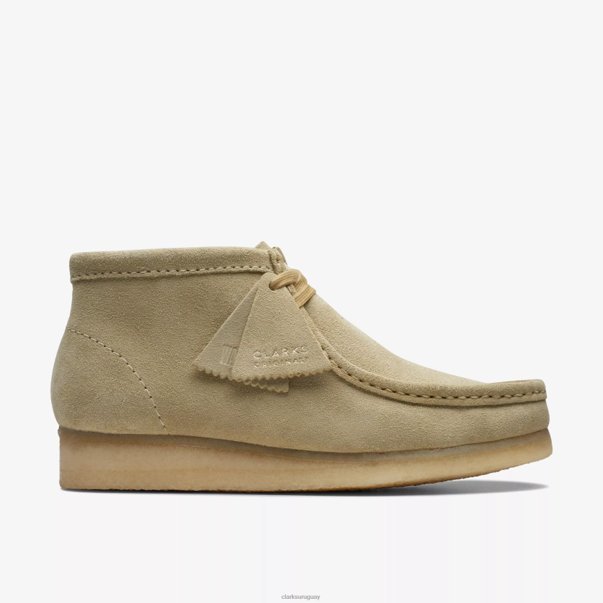 gamuza de arce Clarks bota wallabee X8V4N380
