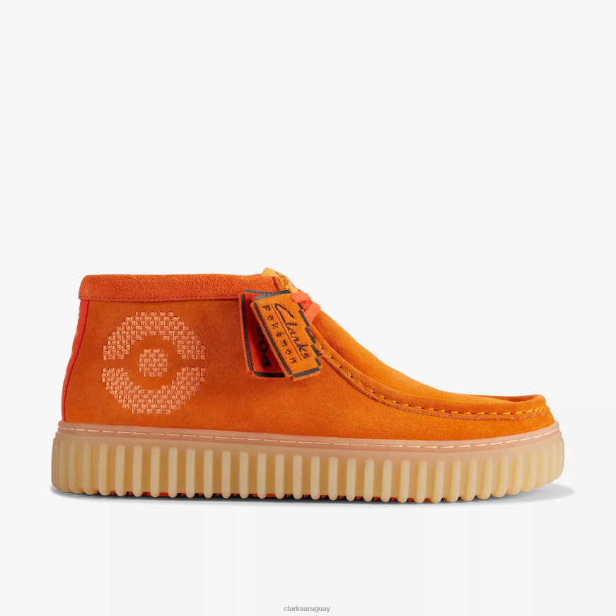 gamuza naranja Clarks torhill explorar x pok¨¦mon X8V4N425