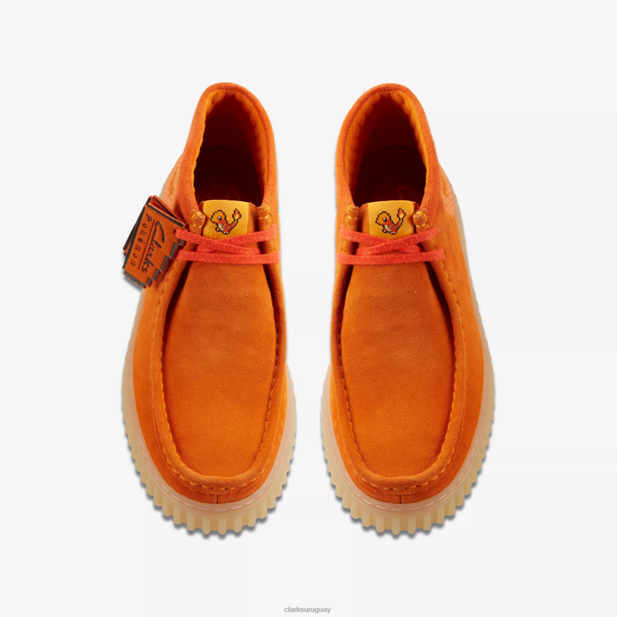gamuza naranja Clarks torhill explorar x pok¨¦mon X8V4N425