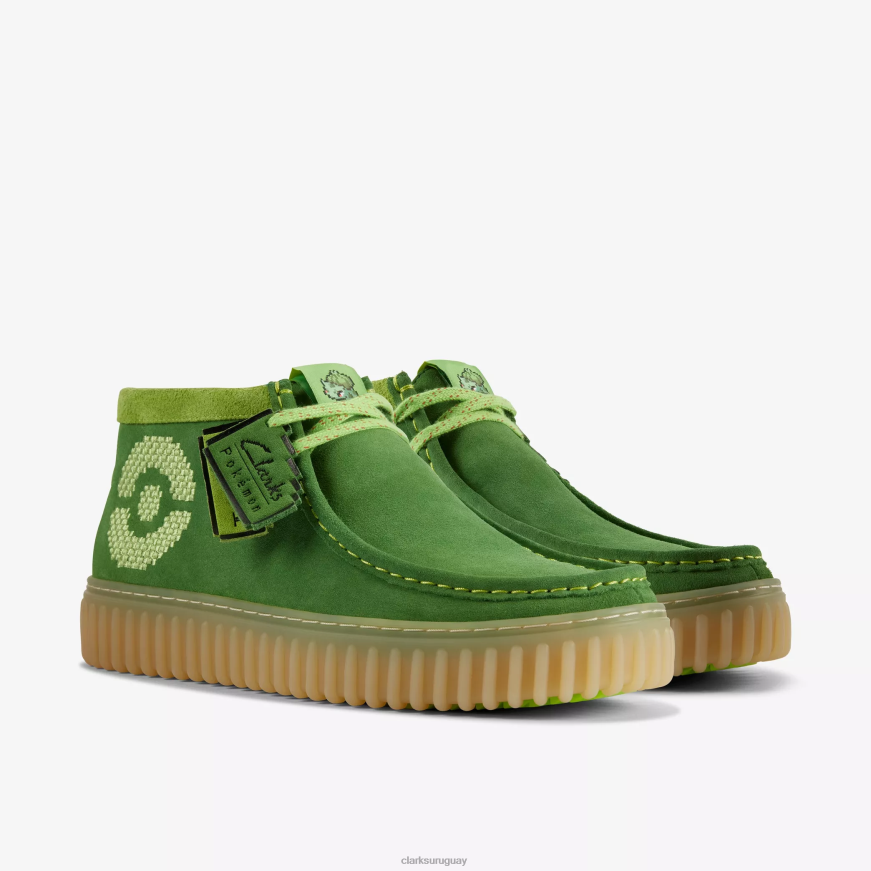 gamuza verde Clarks torhill explorar x pok¨¦mon X8V4N426