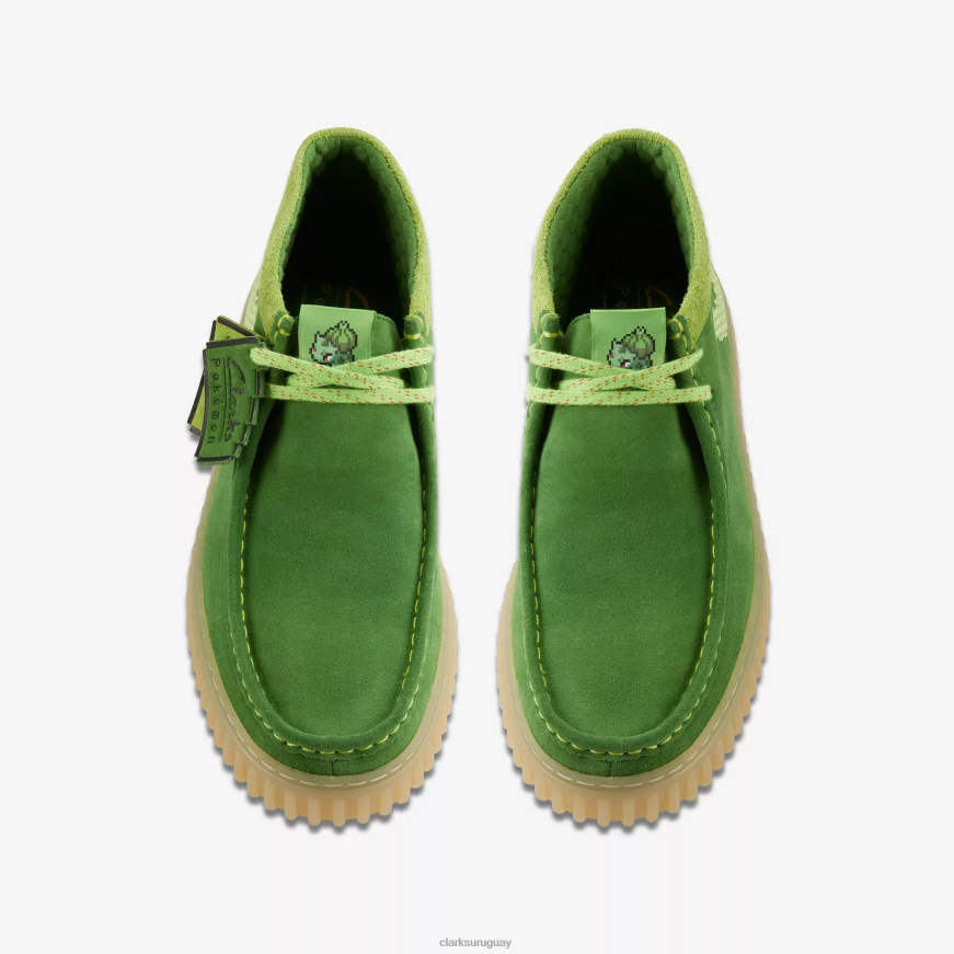 gamuza verde Clarks torhill explorar x pok¨¦mon X8V4N426