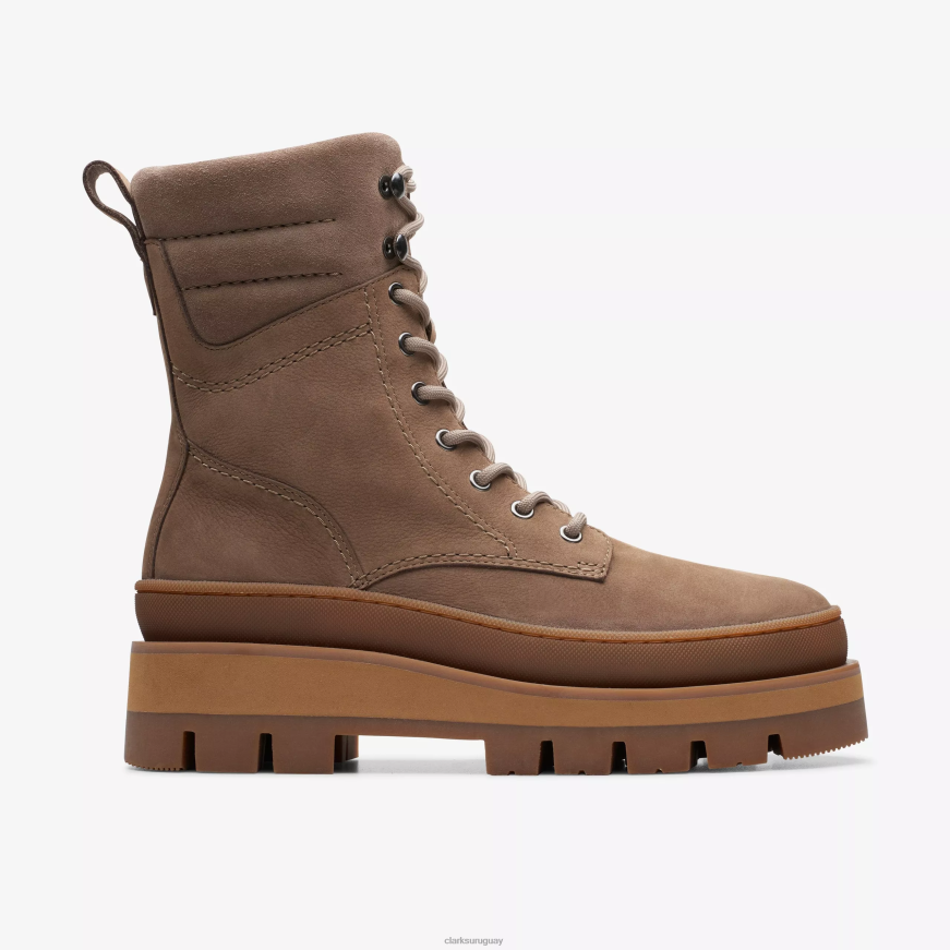 nubuck guijarro Clarks orianna 2 caminata X8V4N473