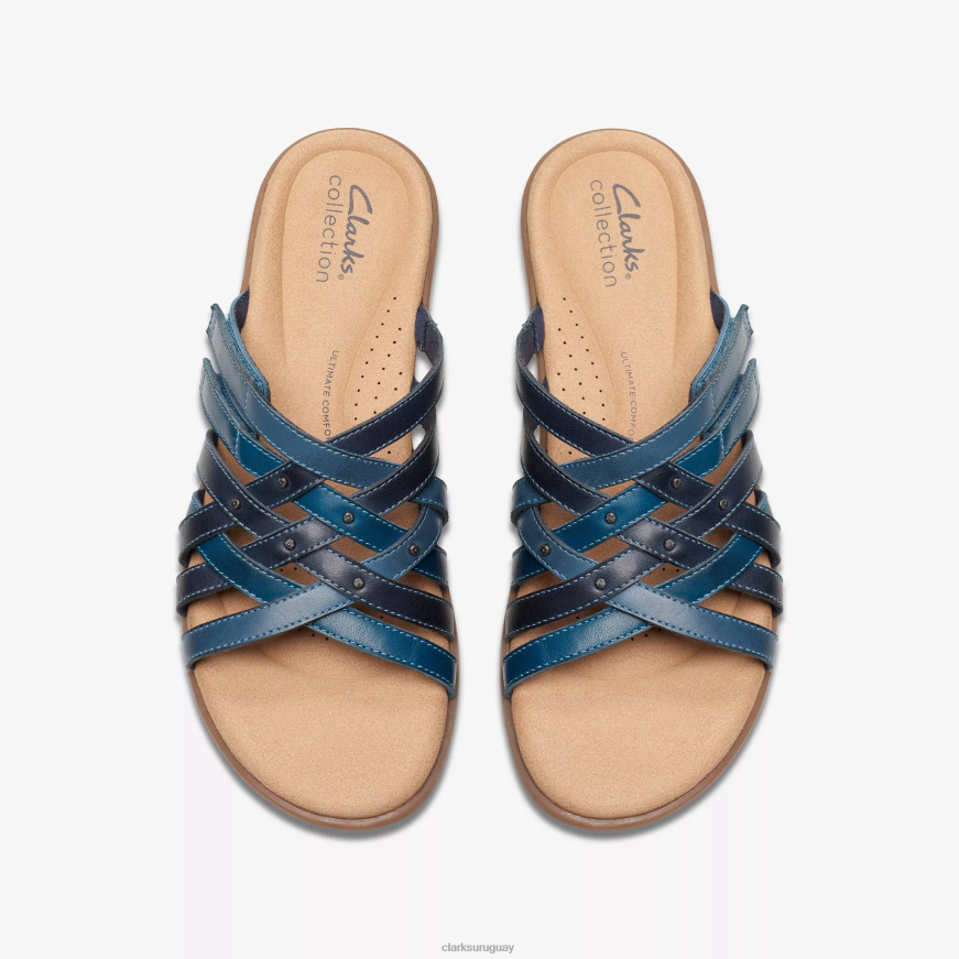 azul multicolor Clarks elizabel rio X8V4N95