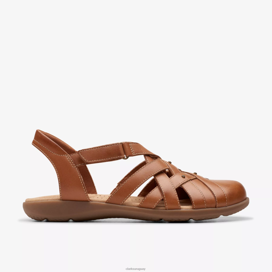 cuero marrón Clarks elizabelle mar X8V4N91