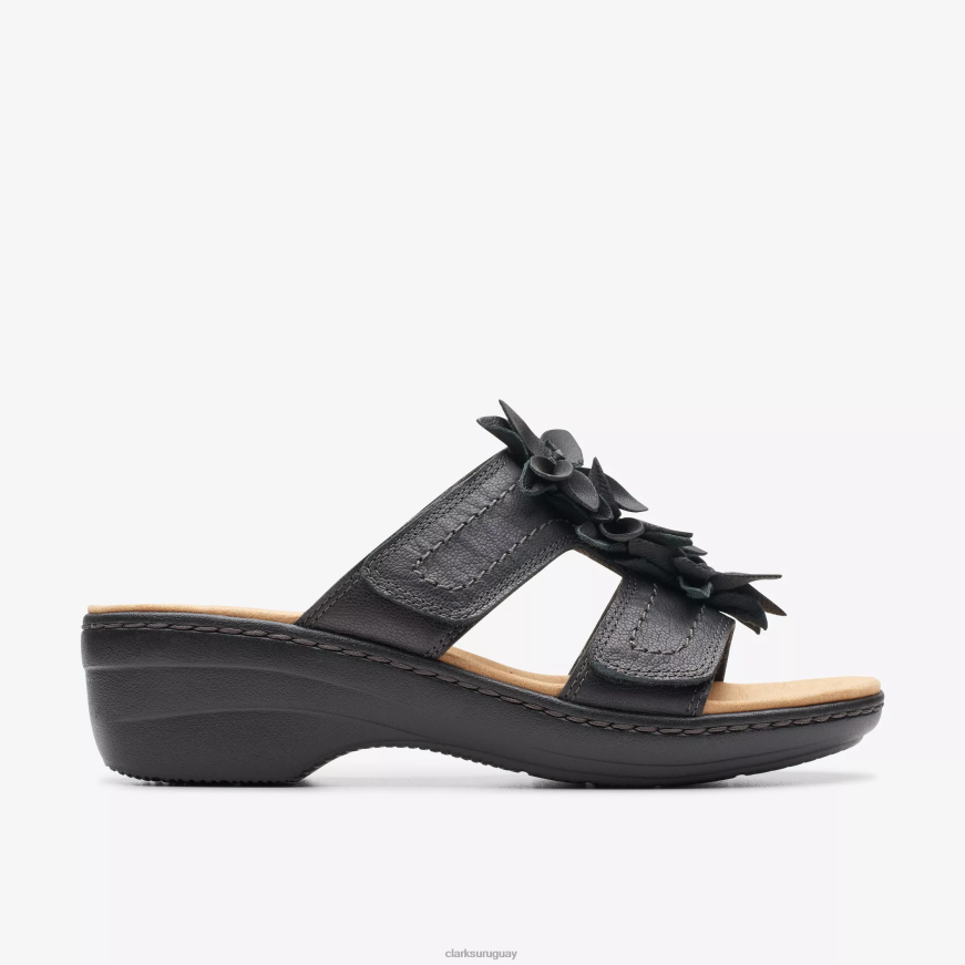 cuero negro Clarks raelyn merliah X8V4N30