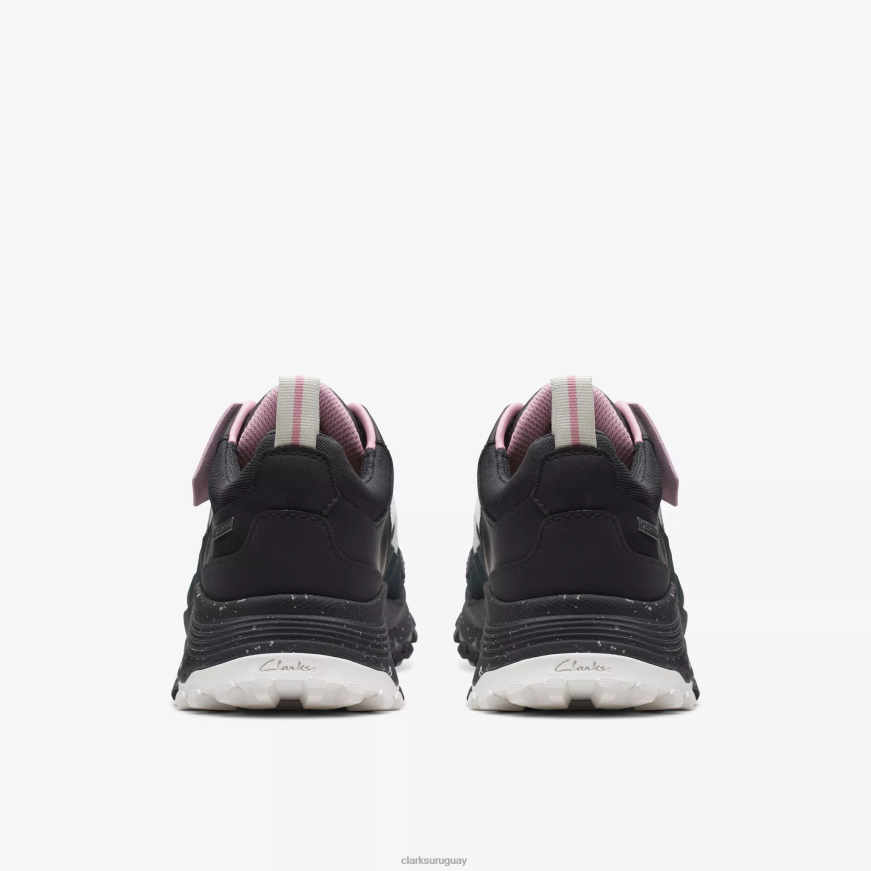 combinación negra Clarks ruta de caminata atl gore-tex X8V4N368