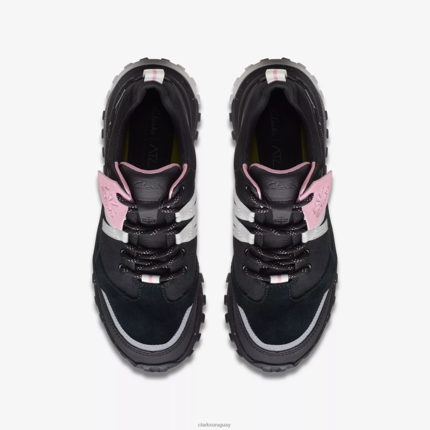 combinación negra Clarks ruta de caminata atl gore-tex X8V4N368