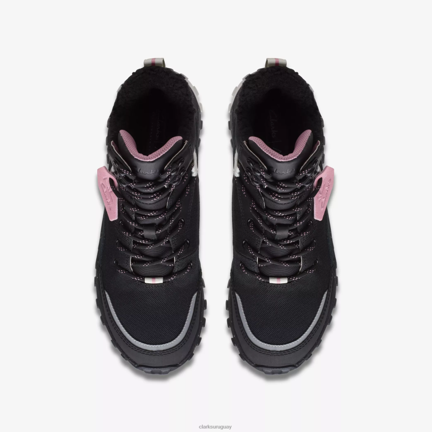 cuero negro cálido Clarks atl trek cielo gore-tex X8V4N369