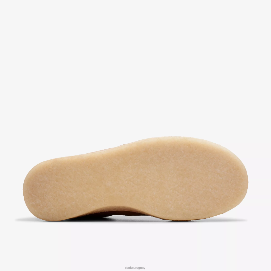 gamuza arena dorada Clarks Calle 8 Sandford X8V4N364