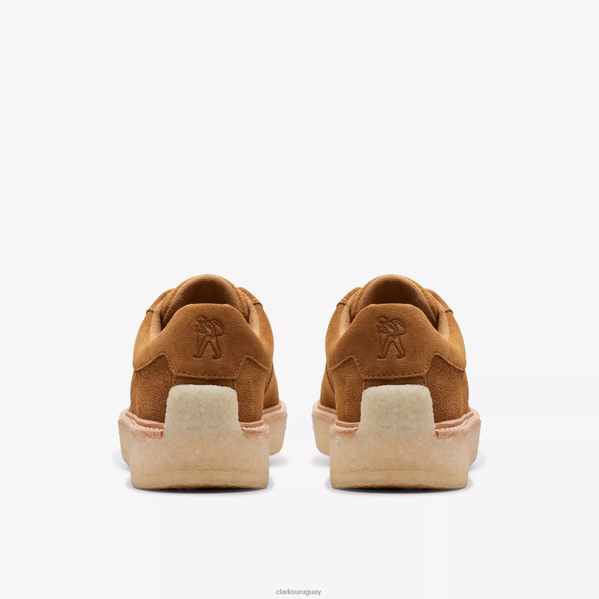 gamuza arena dorada Clarks Calle 8 Sandford X8V4N364