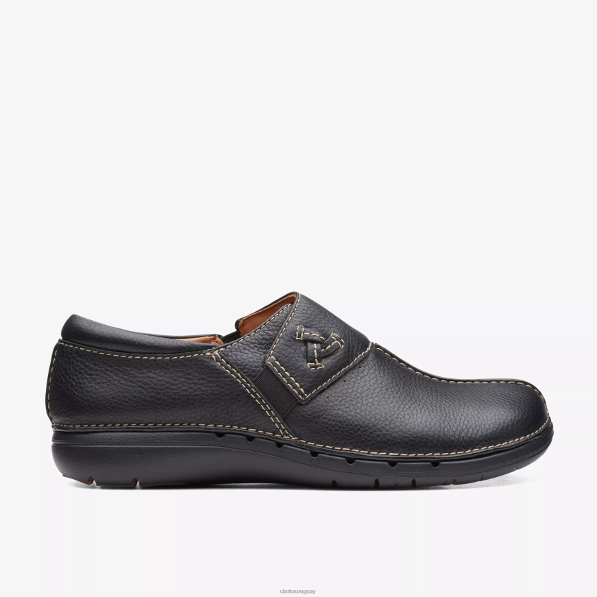 negro Clarks avenida un bucle X8V4N565