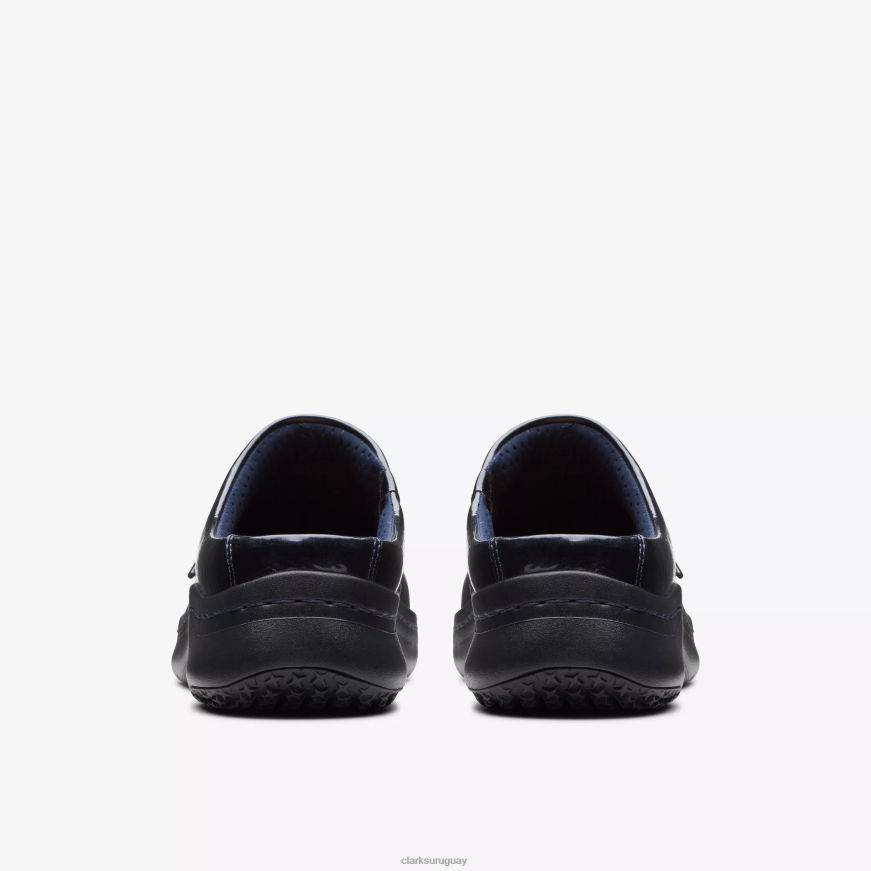 patente azul marino Clarks zuecos clarks pro X8V4N559