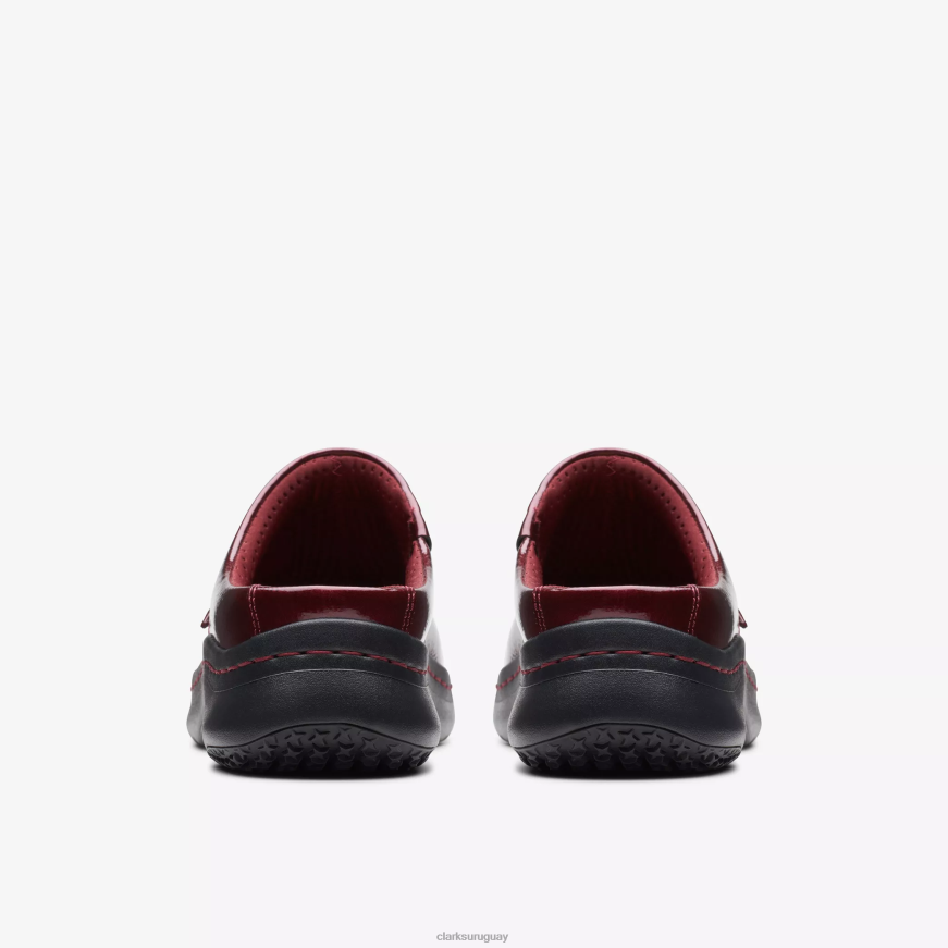 patente de borgoña Clarks zuecos clarks pro X8V4N558