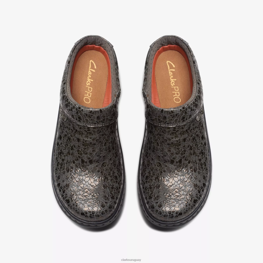 pistola de metal Clarks zuecos clarks pro X8V4N557