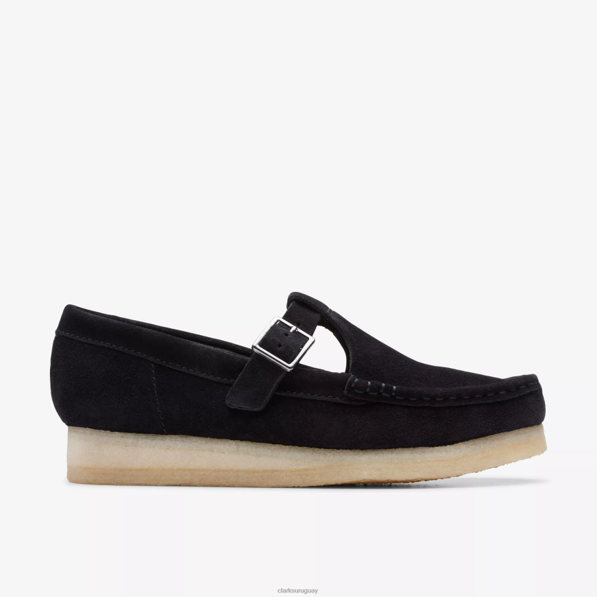 ante negro Clarks barra en T wallabee X8V4N248