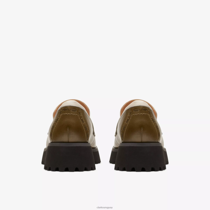 combinación de oliva Clarks mantente así borde X8V4N199