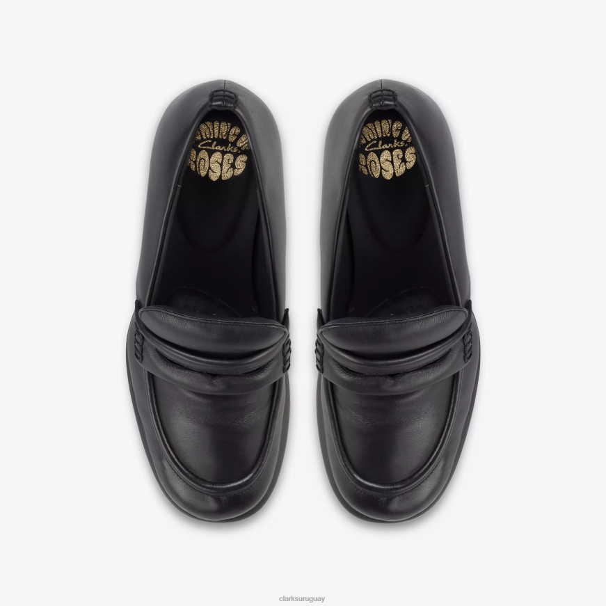 cuero negro Clarks mocasines martine rose mujer 1 X8V4N246