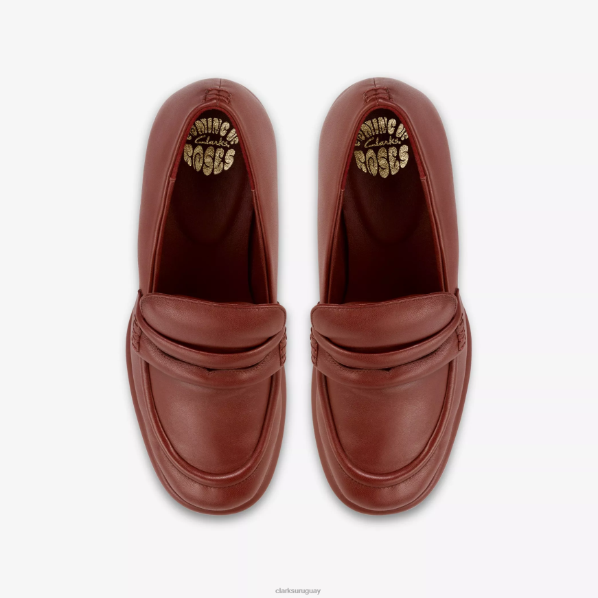 cuero sangre de buey Clarks mocasines martine rose mujer 1 X8V4N244