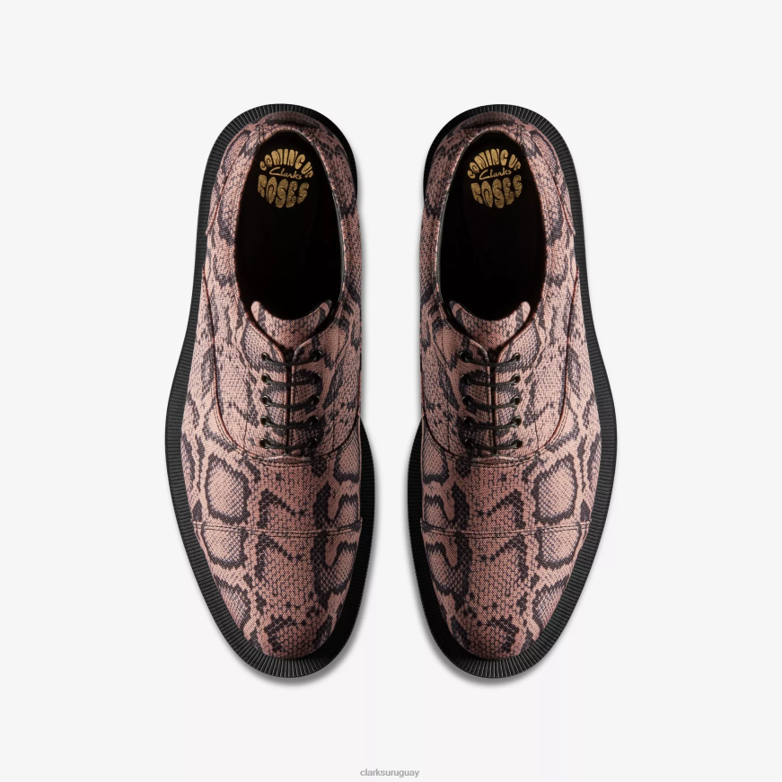 rosa textil Clarks martine rose mujer oxford 2 X8V4N206